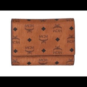 MCM VISETOS TRIFOLD WALLET
